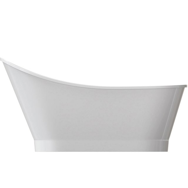 OMNIRES Wanna wolnostojąca VENEZIA M+ 160x73 biały połysk VENEZIA159B