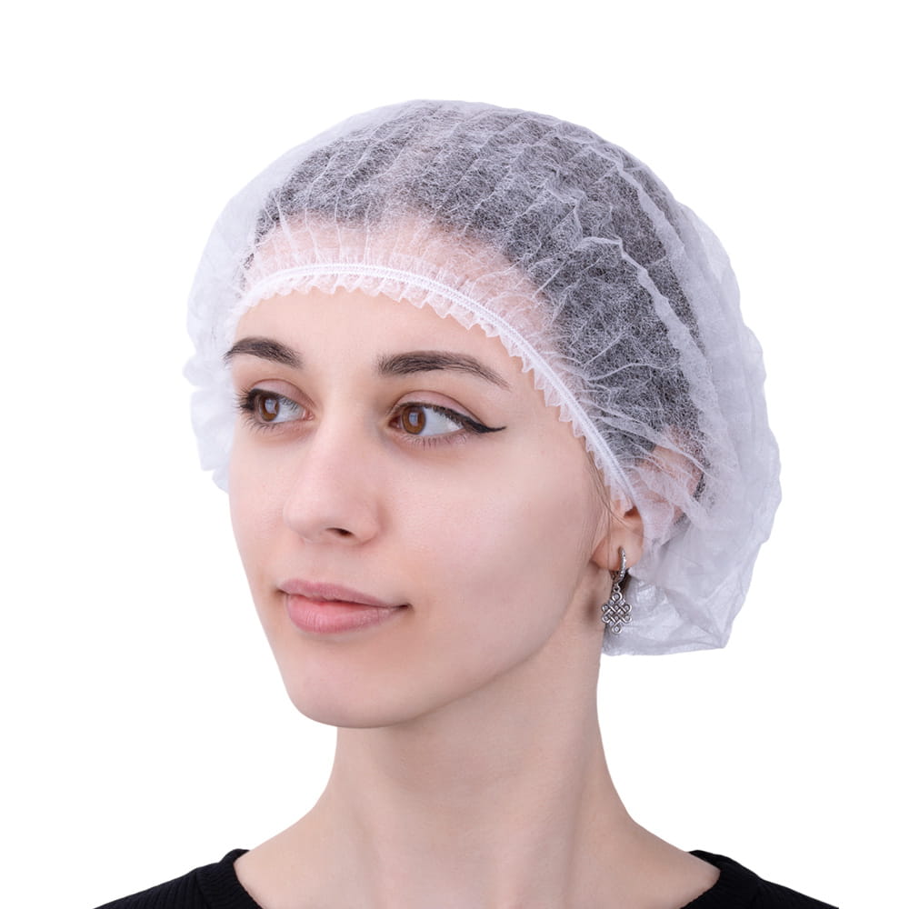 Czepek z włókniny harmonijka 100 szt