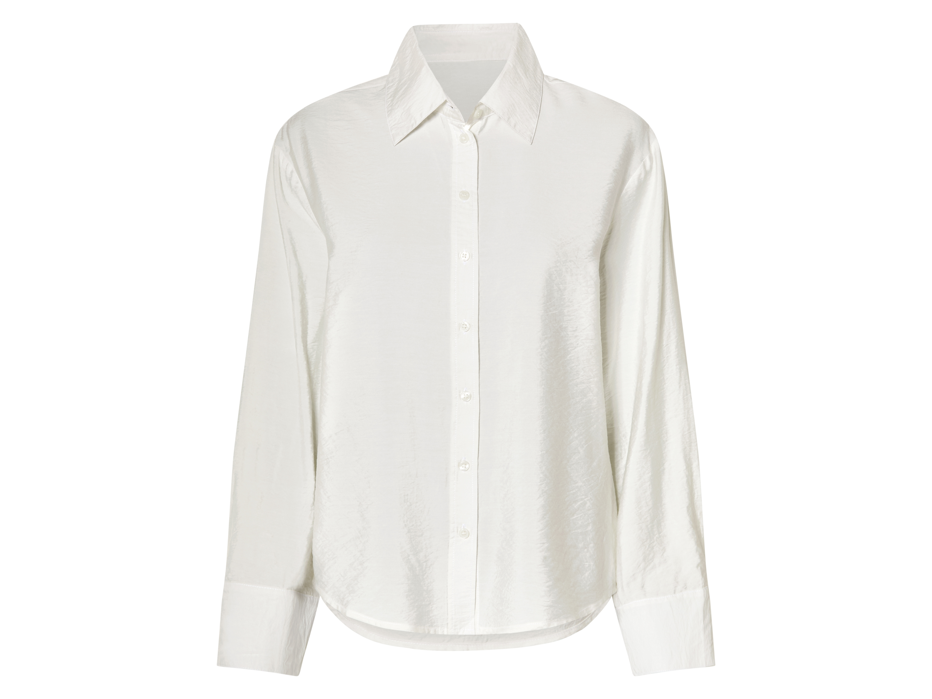 esmara Bluzka damska z wiskozą Biały, 34