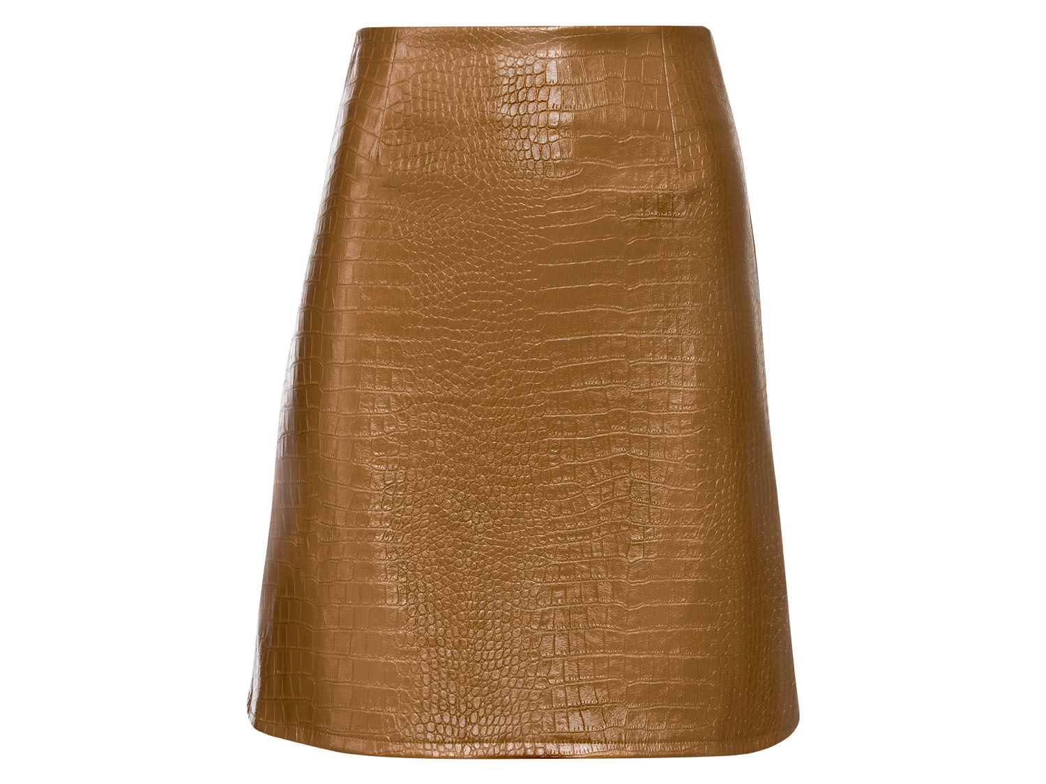esmara Spódnica damska o wyglądzie skóry, 1 sztuka 38, Brązowy