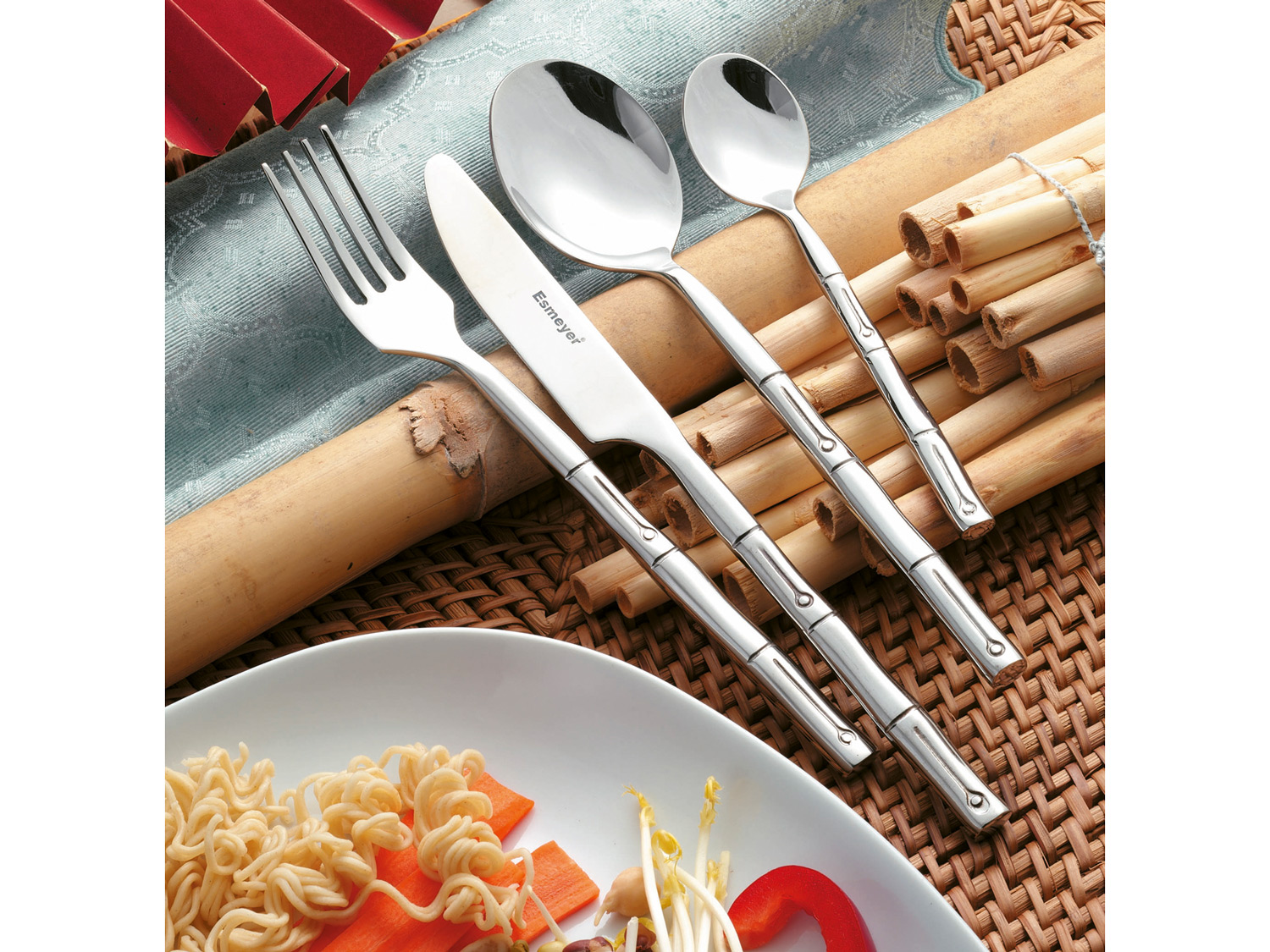 Esmeyer Sztućce w stylu azjatyckim, 30 elementów