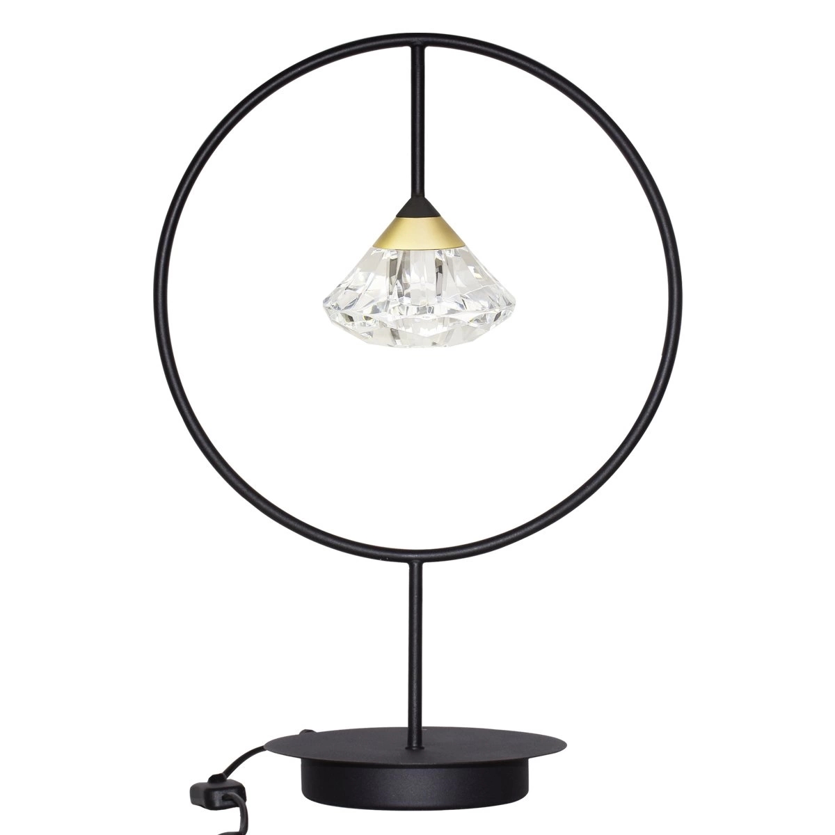 Darmowa Dostawa - Lampa stołowa 1x3 W czarna Altavola Design Tiffany LA059Tblack
