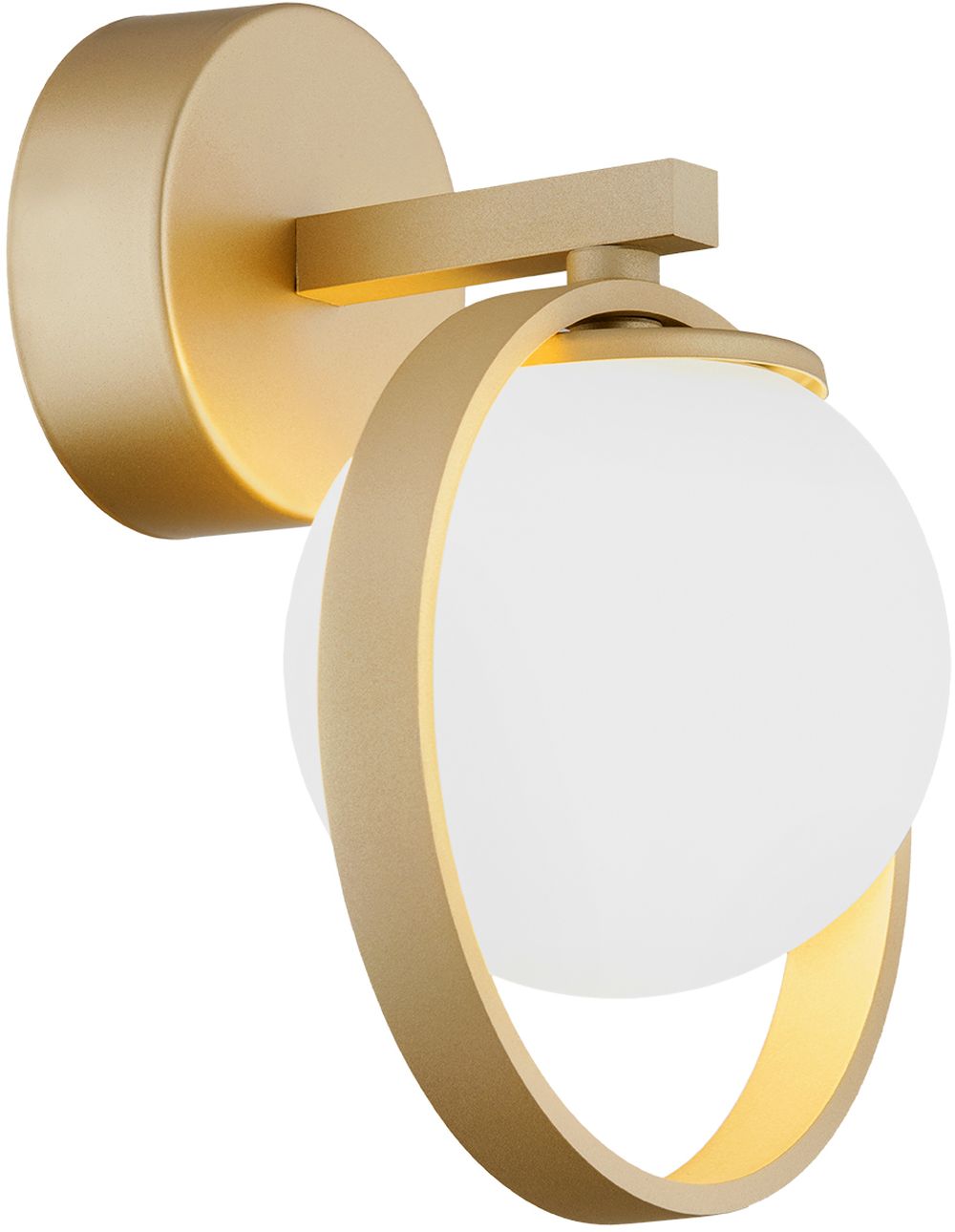 Darmowa Dostawa - Kinkiet 1x4 W złoty Argon Saturnia 8259