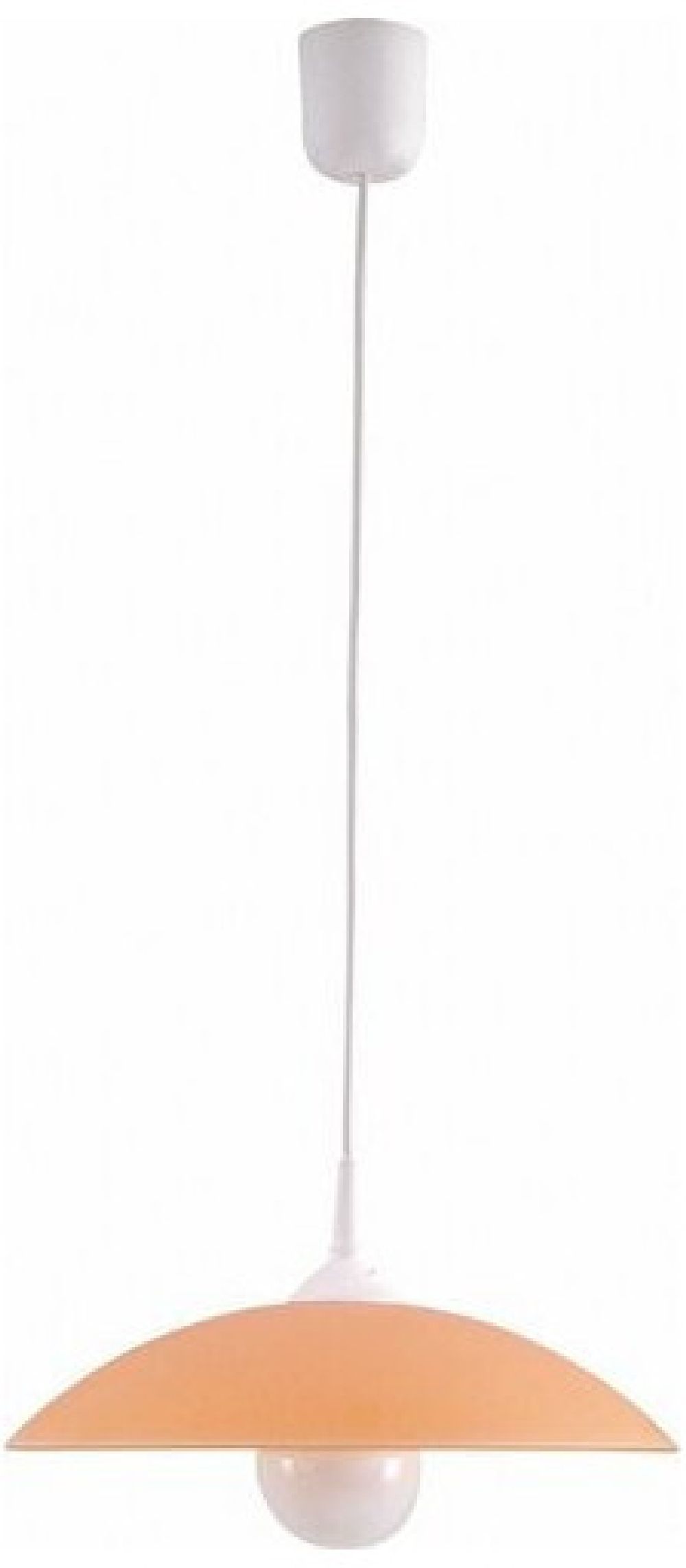 Darmowa Dostawa - Lampa wisząca 1x60 W pomarańczowa Rabalux Cupola Range 4613