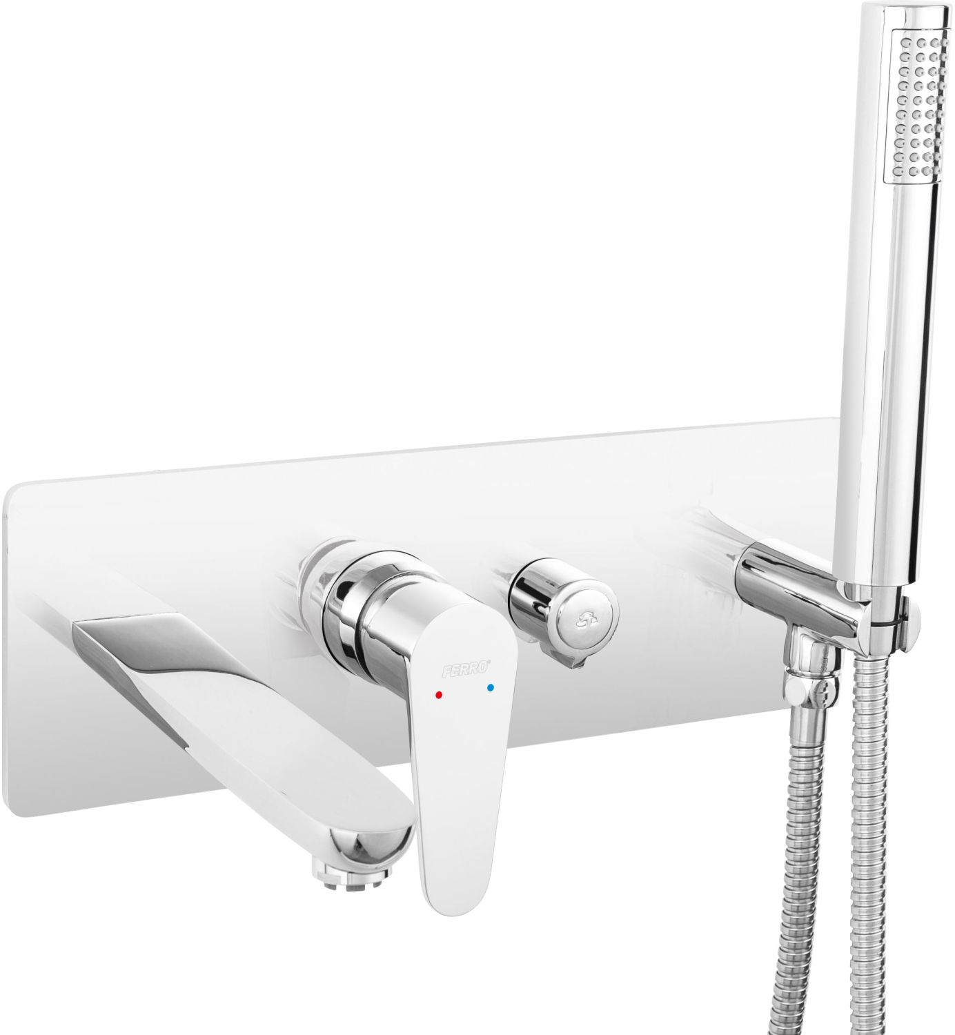 Darmowa Dostawa - Bateria wannowo-prysznicowa podtynkowa Ferro Algeo BAG11P