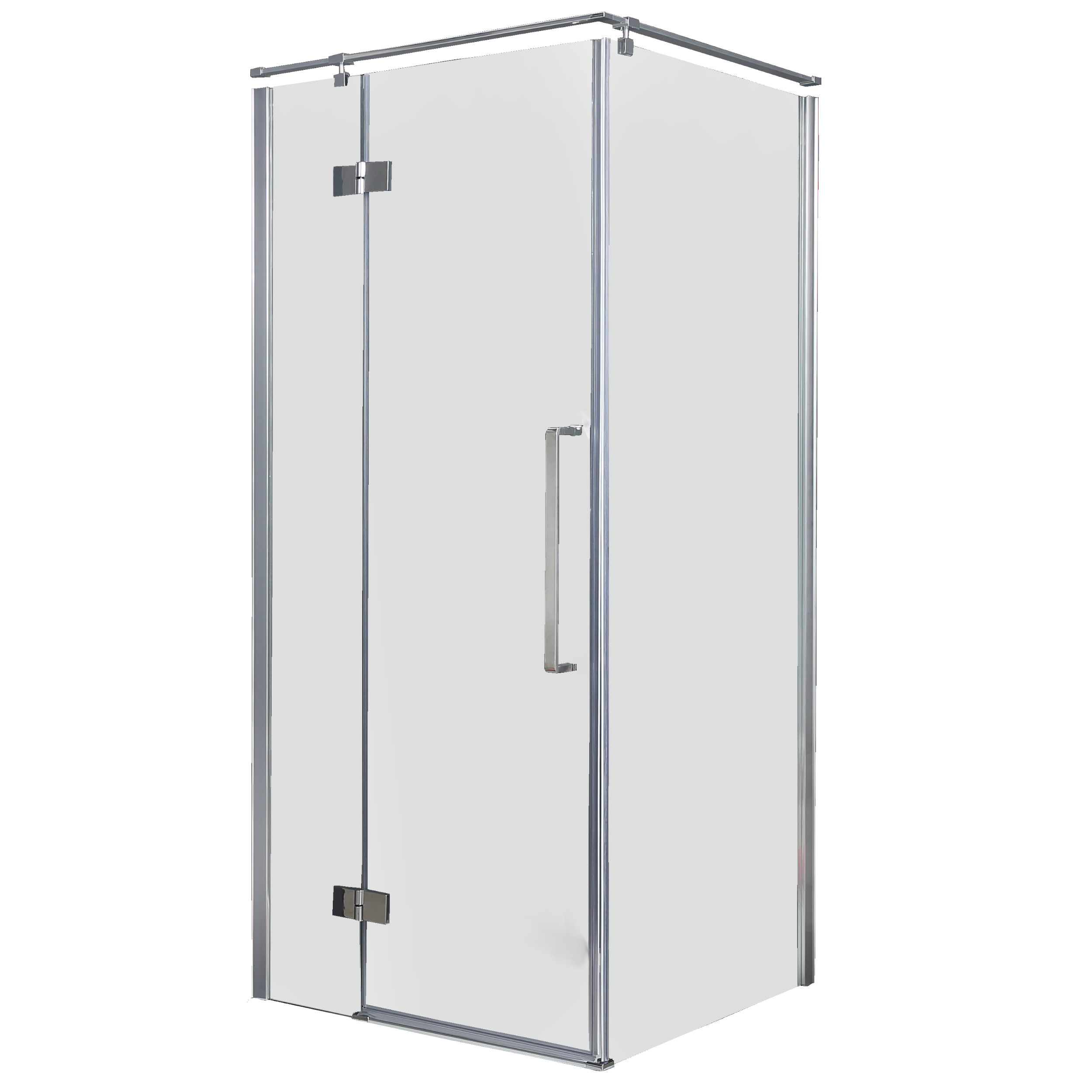 Darmowa Dostawa - Kabina prysznicowa 90x80 cm prostokątna chrom połysk/szkło przezroczyste Sea-Horse Creative BKP248T0809L