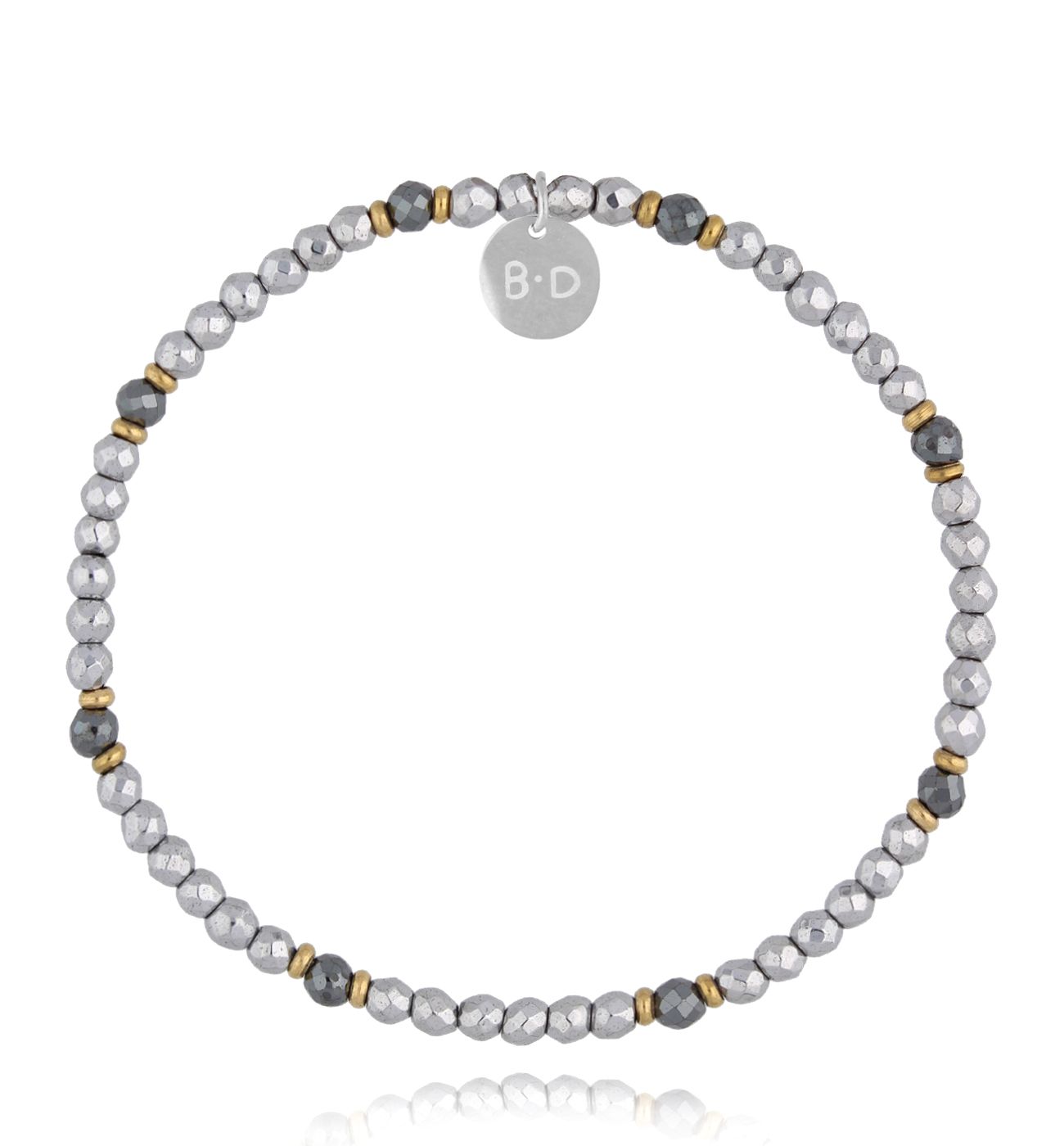 Bransoletka z hematytami BTW3277