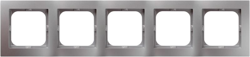 Ramka pięciokrotna Ospel As srebrna