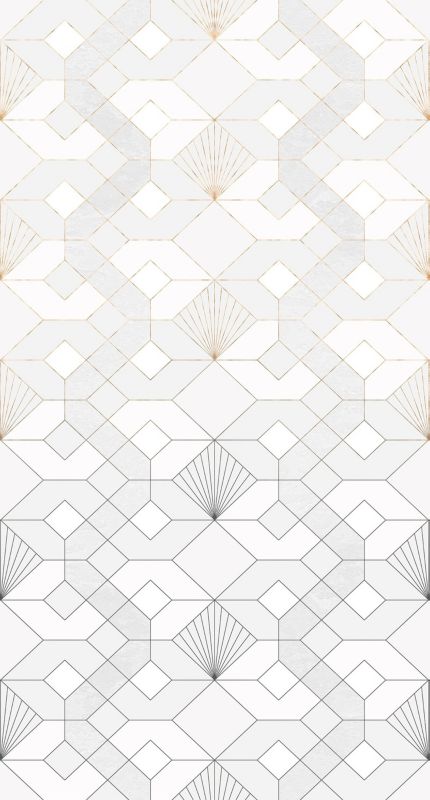 fototapeta Sanders & Sanders muszle czarno-białym 150 x 280 cm - 1 rol.