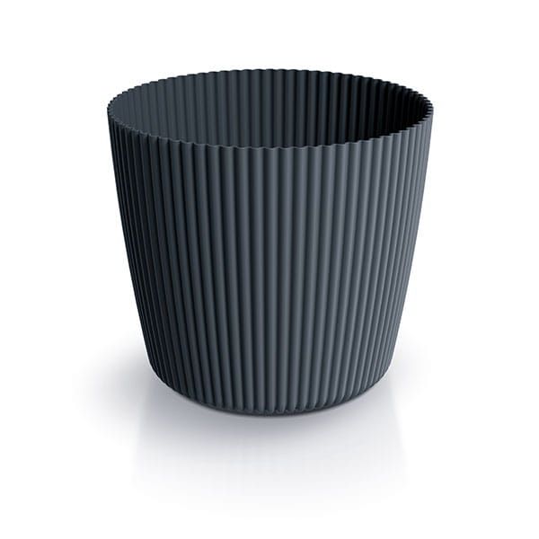 Doniczka osłonka, Prosperplast, Antracytowy, Średnica: 292 mm, 1 szt.