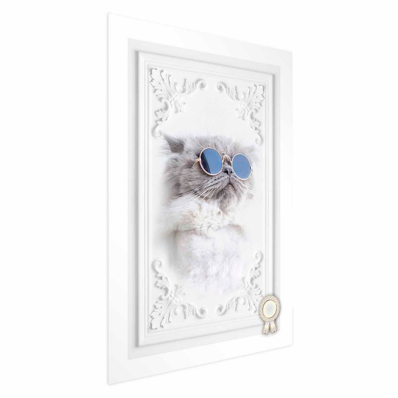 Plakat Artgeist Kot w okularach 21x30 cm bez ramy 1 szt