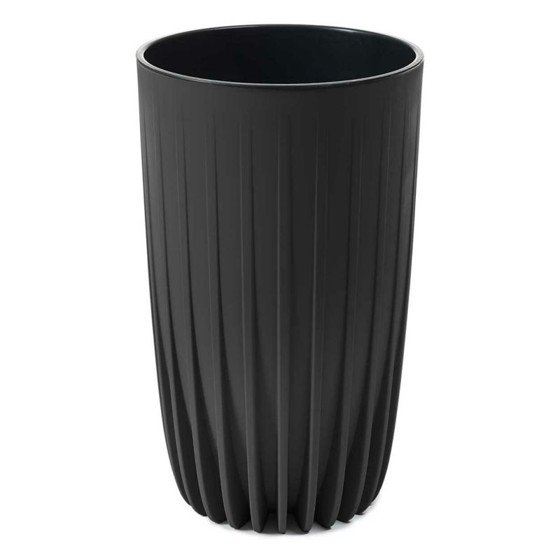 Donica HowHomely Tworzywo ECO Czarna 29x51cm