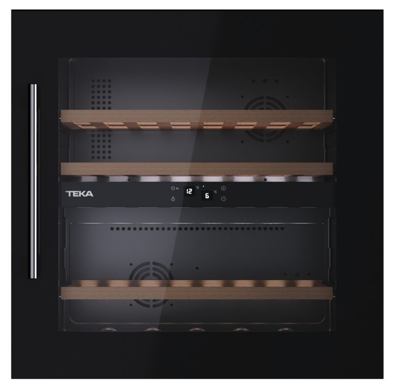 TEKA Winiarka TEKA RVI 20041 GBK czarne szkło, inox, compact 113600010 1szt.