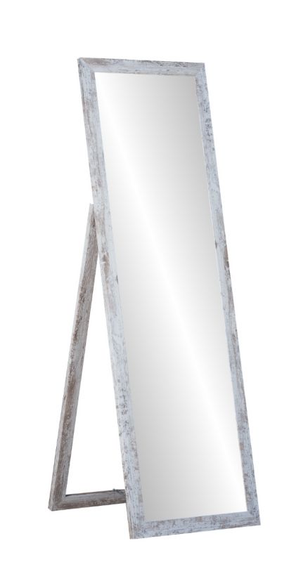 Lustro stojące Profilmat 170x70 rama kolor shabby biały 1szt.