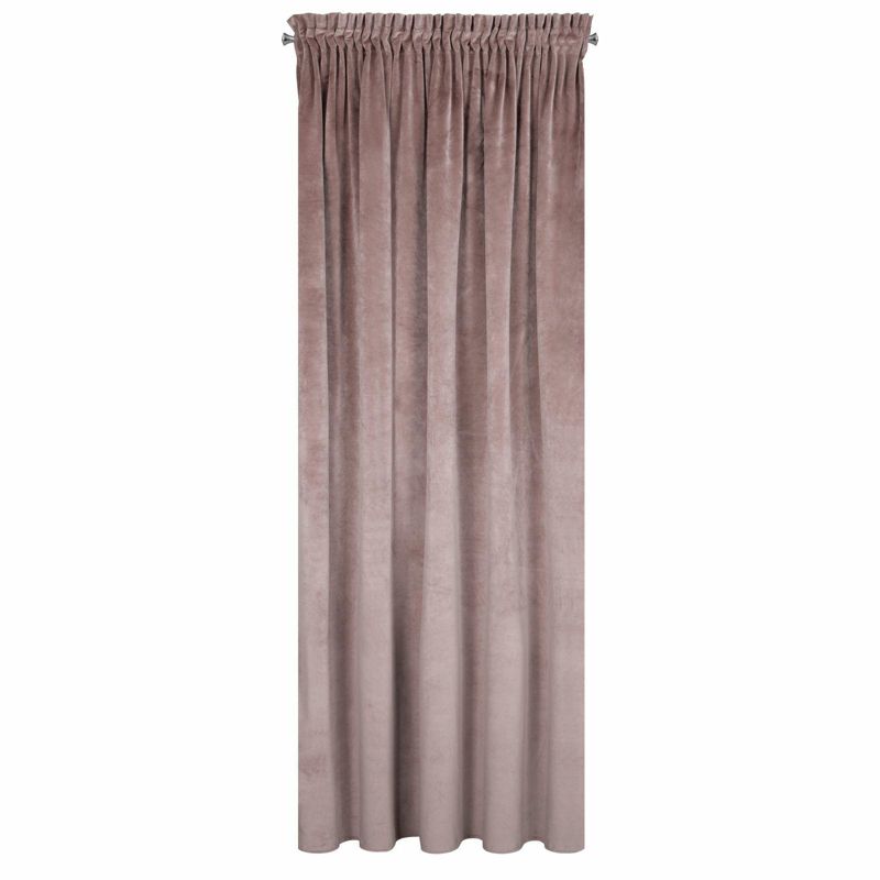 Zasłona Villa EUROFIRANY na taśmie pudrowy róż 140x270 cm 1 szt