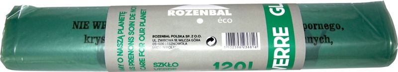 Worek do segregacji szkła Rozenbal 120 l 10 szt.