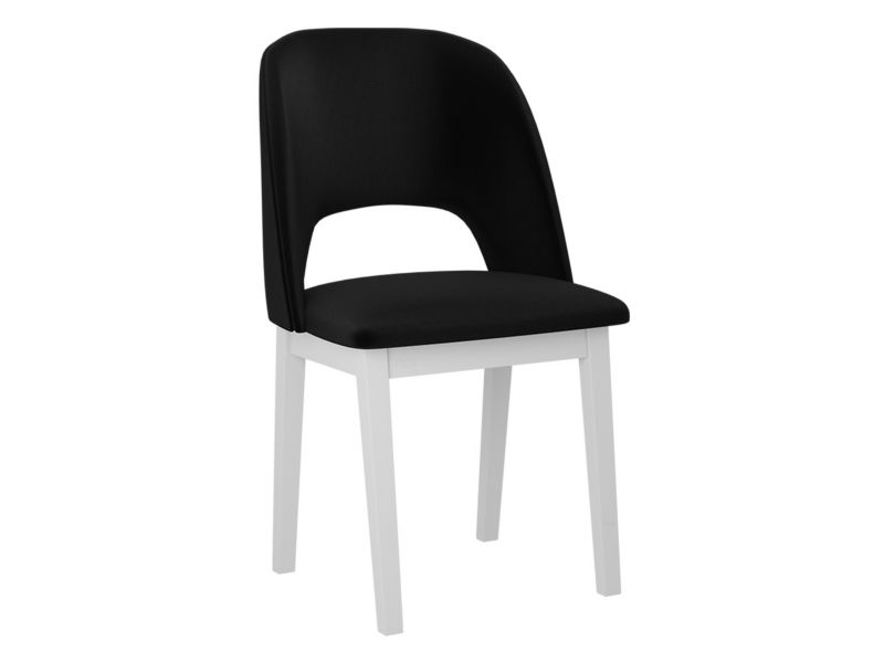 Krzesło MIRJAN 24 Monti 2 biały + czarny 1 szt.