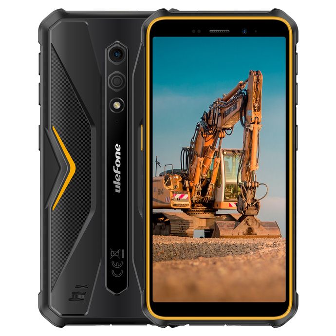 Pancerny Smartfon Ulefone Armor X12 3GB/32GB Pomarańczowy - 1 szt.