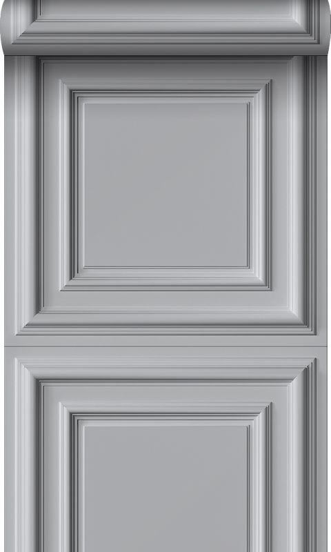 tapeta flizelinowa z ekoteksturą Origin Wallcoverings panele ścienne szarym 53 cm x 10.05 m - 1 rol.