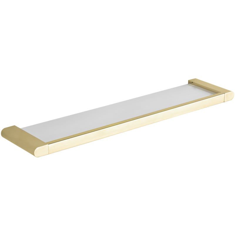 Półka wisząca szklana Mexen Adox złota 1 szt.