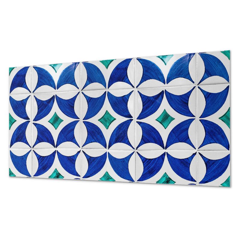 Winylowe Kafelki Samoprzylepne ArtPrintCave 40x20 cm Geometryczne wzory kafli 10 szt.