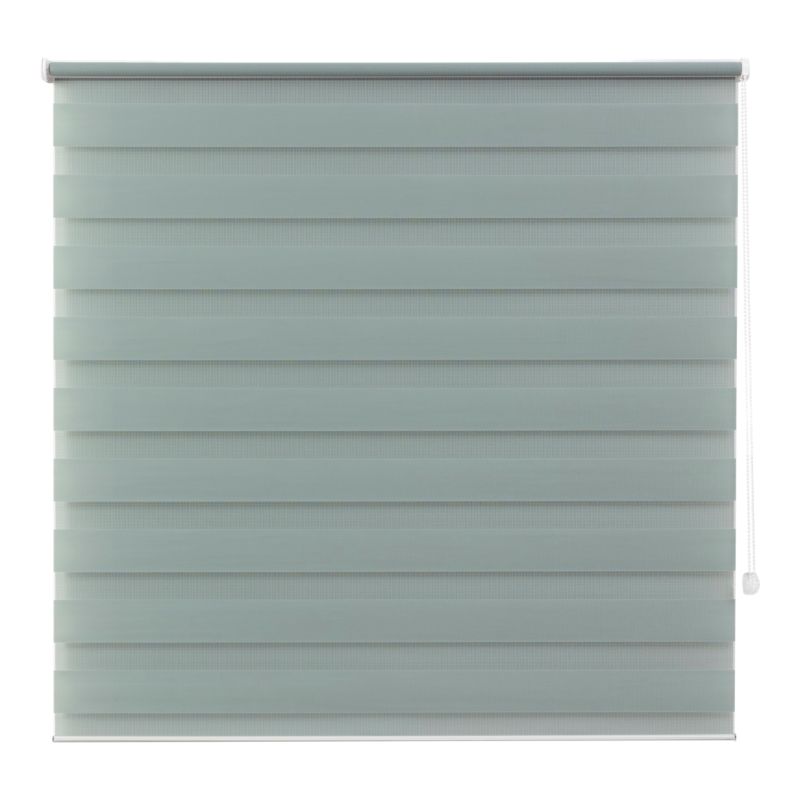 Roleta dzień/noc GoodHome Elin 157,3 x 160 cm seledynowa