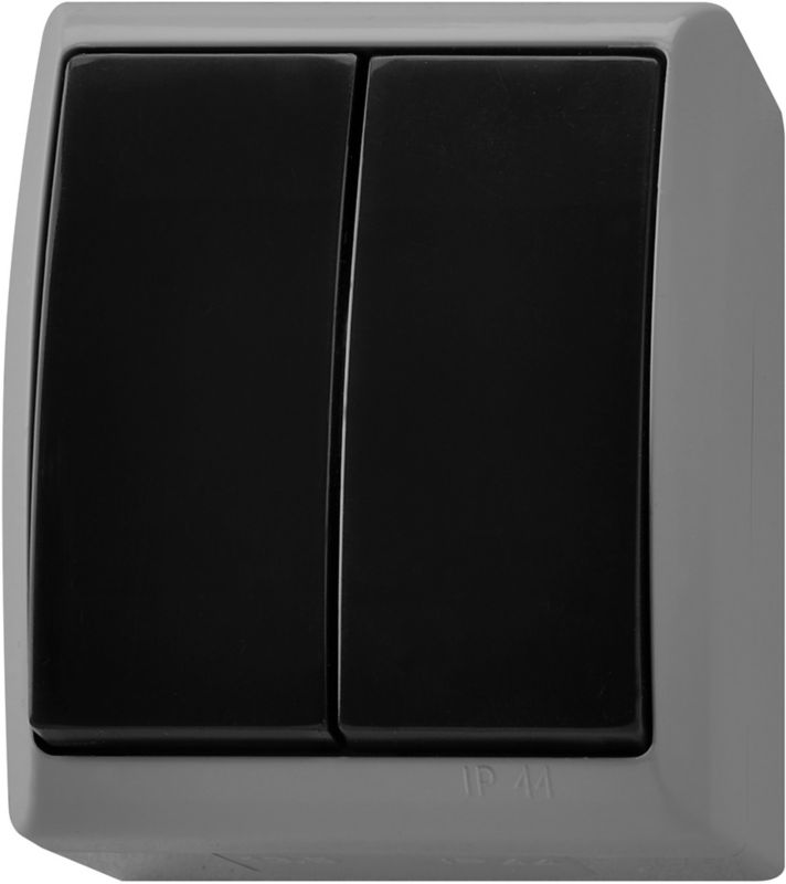 Łącznik świecznikowy Ospel Fala szary