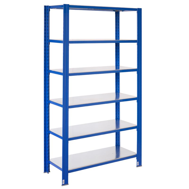 Wtykowy regał metalowy AR Shelving z profilem T z 6 półkami 200x80x40 cm 250 kg 1 szt