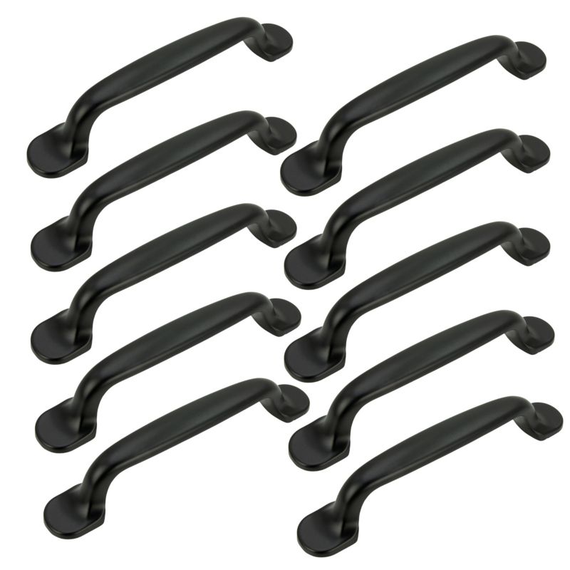 Uchwyt meblowy B&B Bellezza czarny 96 mm metalowy 10 szt