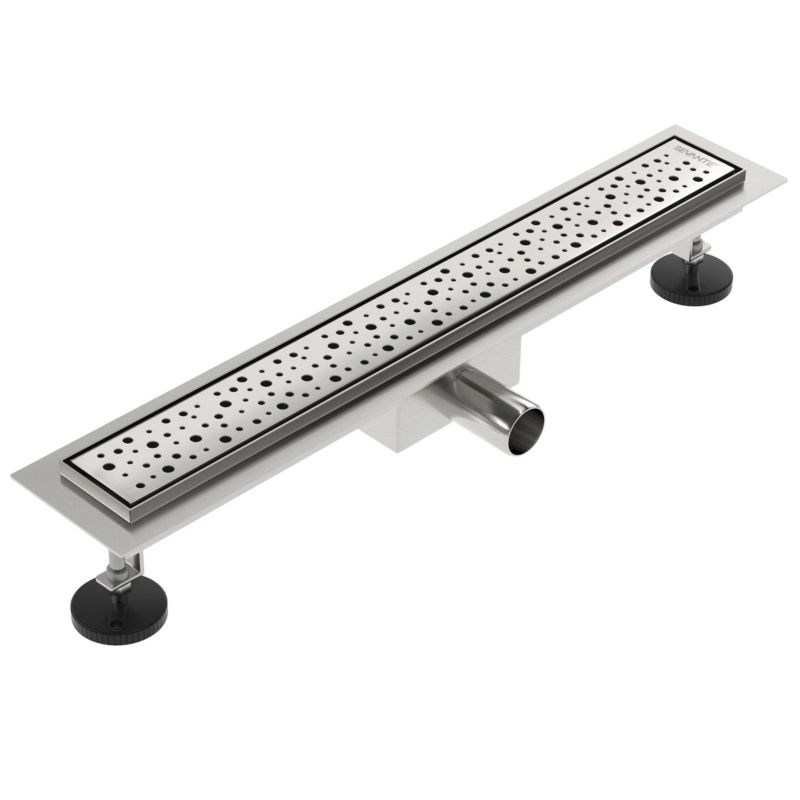 Odpływ liniowy SEVANTE z maskownicą WK053 90 cm inox FLAT 1szt.