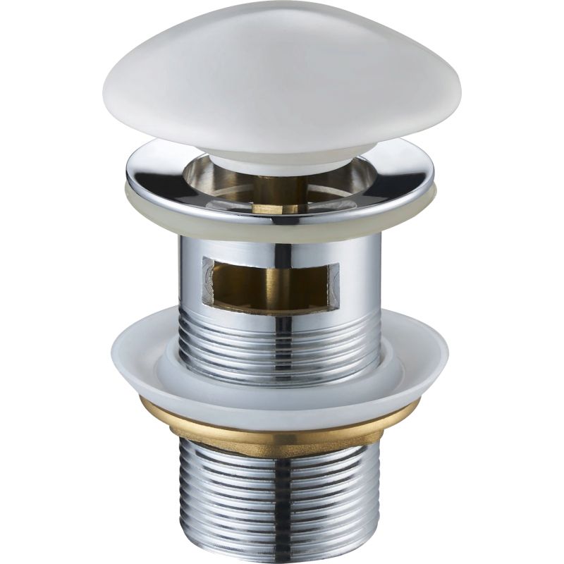 Korek umywalkowy klasyczny Mexen Biały 1 szt.