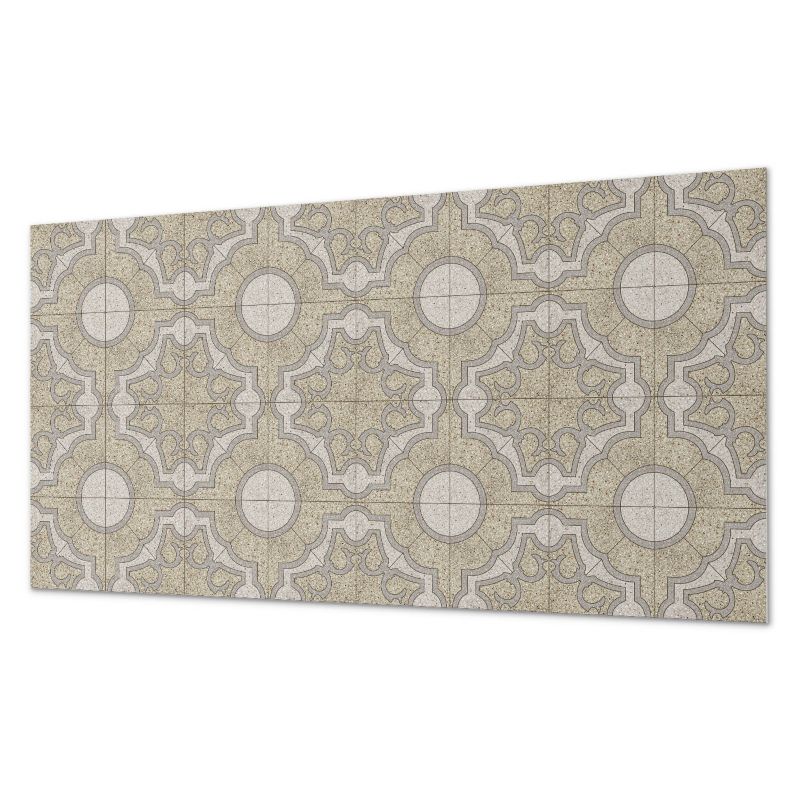 Ścienne Kafelki PCV ArtPrintCave 40x20 cm Wzór mozaikowy z okręgami 10 szt.