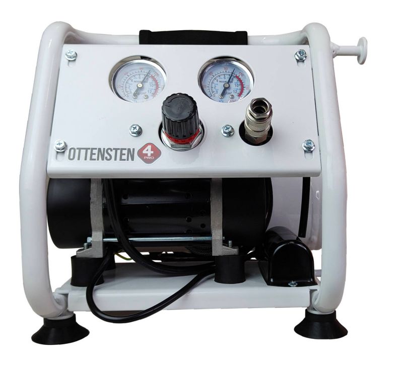 Kompresor bezolejowy 4PRO cichy 58 dB 4 l