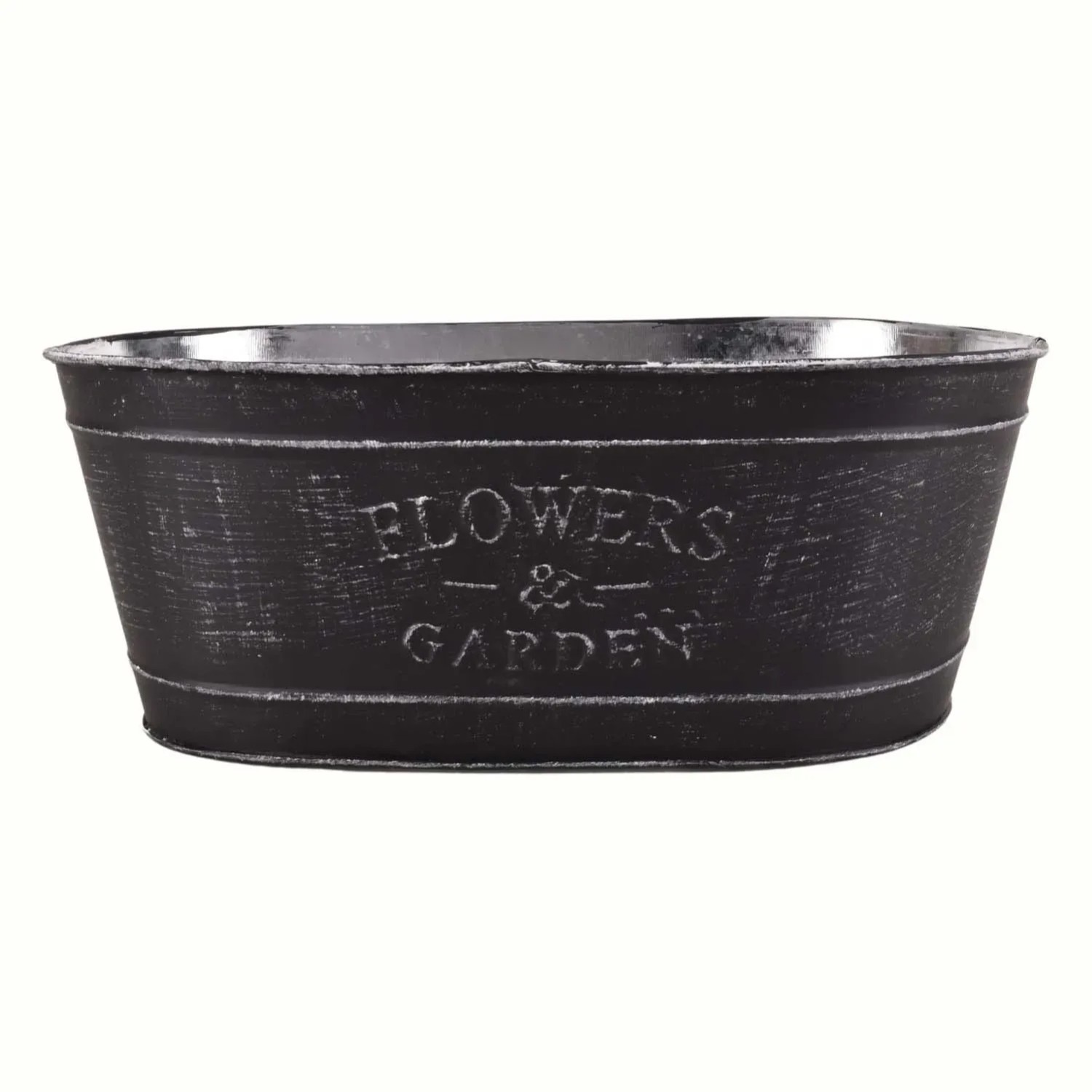 Osłonka Flower Garden metalowa 10,8 x 27,5 cm