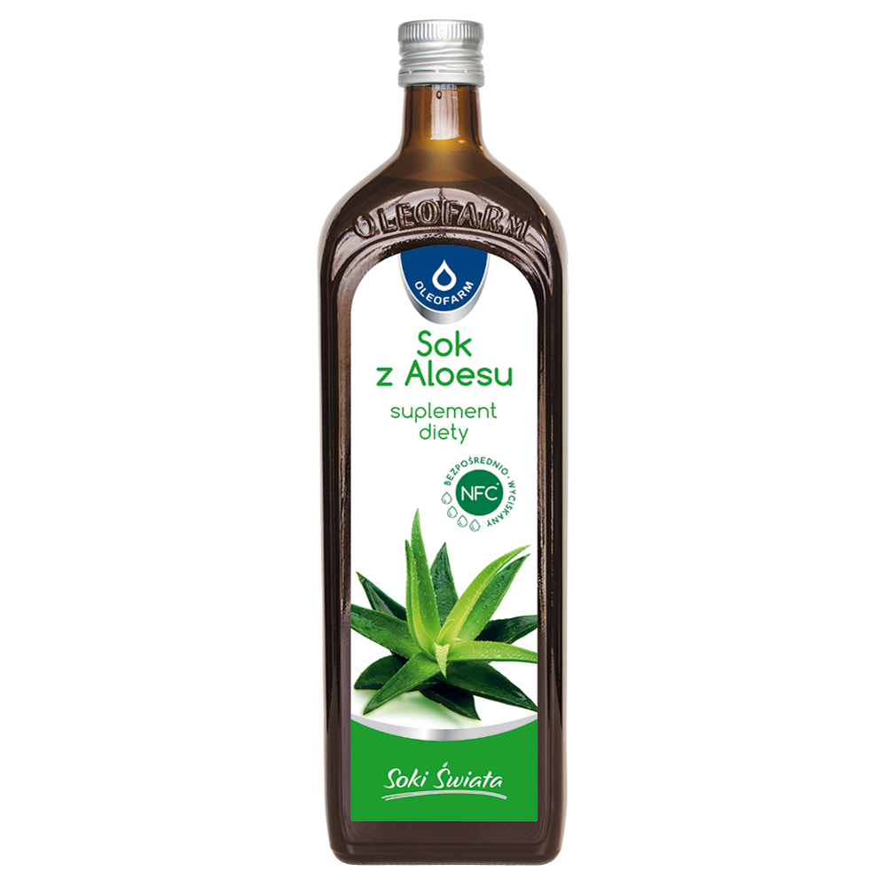 Oleofarm - sok z aloesu, 1000 ml