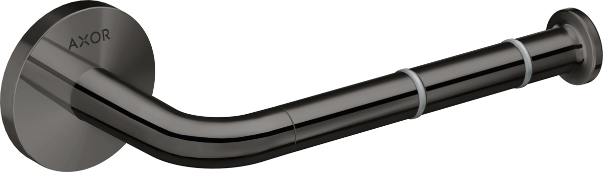 Axor Universal Circular uchwyt na papier toaletowy ścienny czarny chrom polerowany 42856330