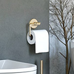 Oltens Gulfoss uchwyt na papier toaletowy złoto szczotkowane 81103810 - Wysyłka w 24h