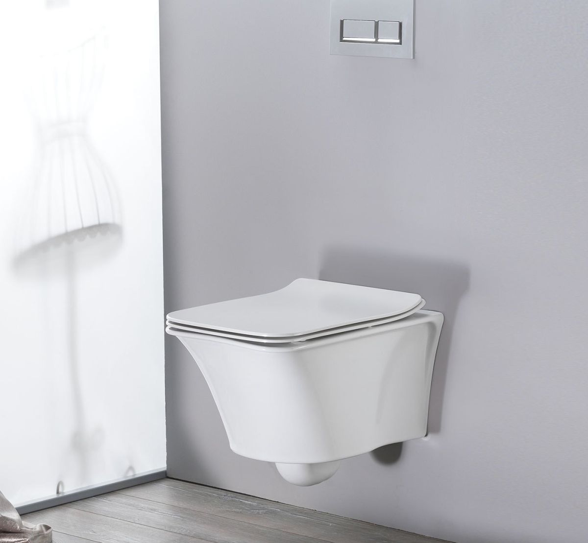 CeraStyle Hera/Ibiza deska sedesowa wolnoopadająca Slim biała 9SC1211S02