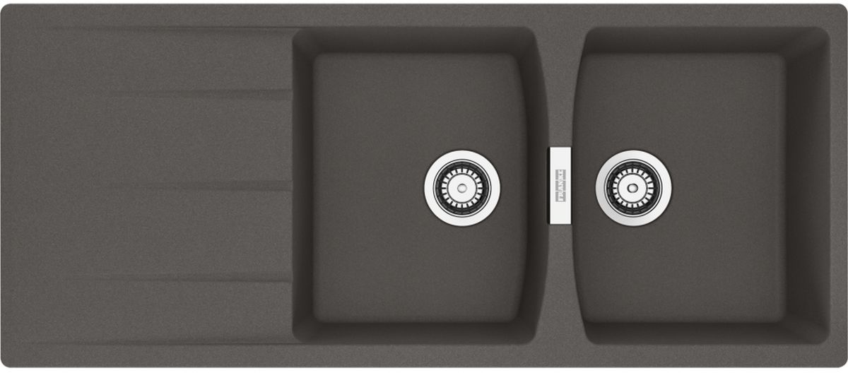 Darmowa Dostawa - Zlewozmywak granitowy 116x50 cm szary/grafitowy/onyx Franke Centro 1140716328