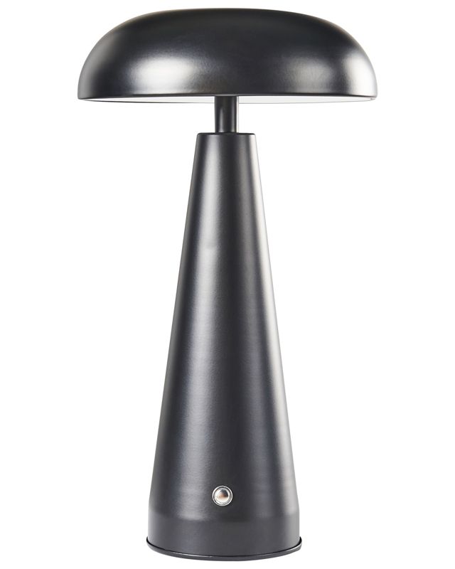 Bezprzewodowa lampa stołowa LED Bocono Z czujnikiem ruchu Metal Czarny 1 szt.