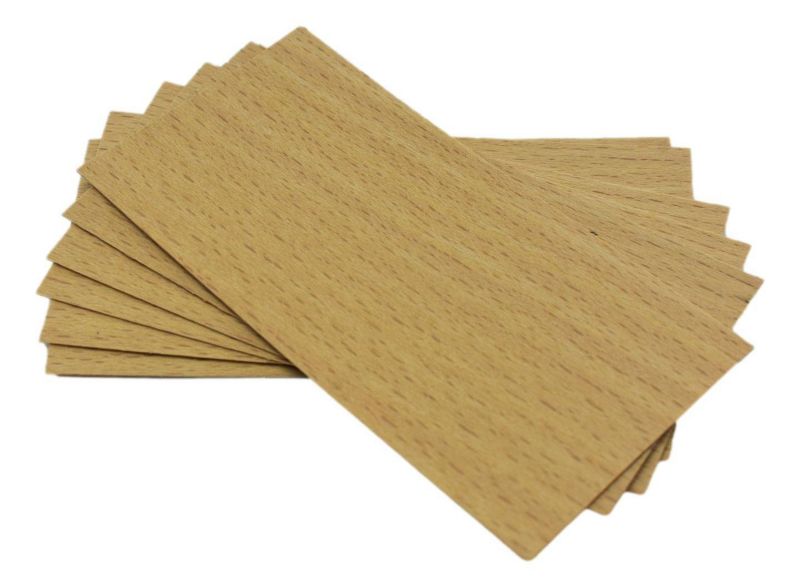 Knoty Drewniane Bukowe EDANTI 8x5cm do Świec Sojowych Pszczelich 20szt