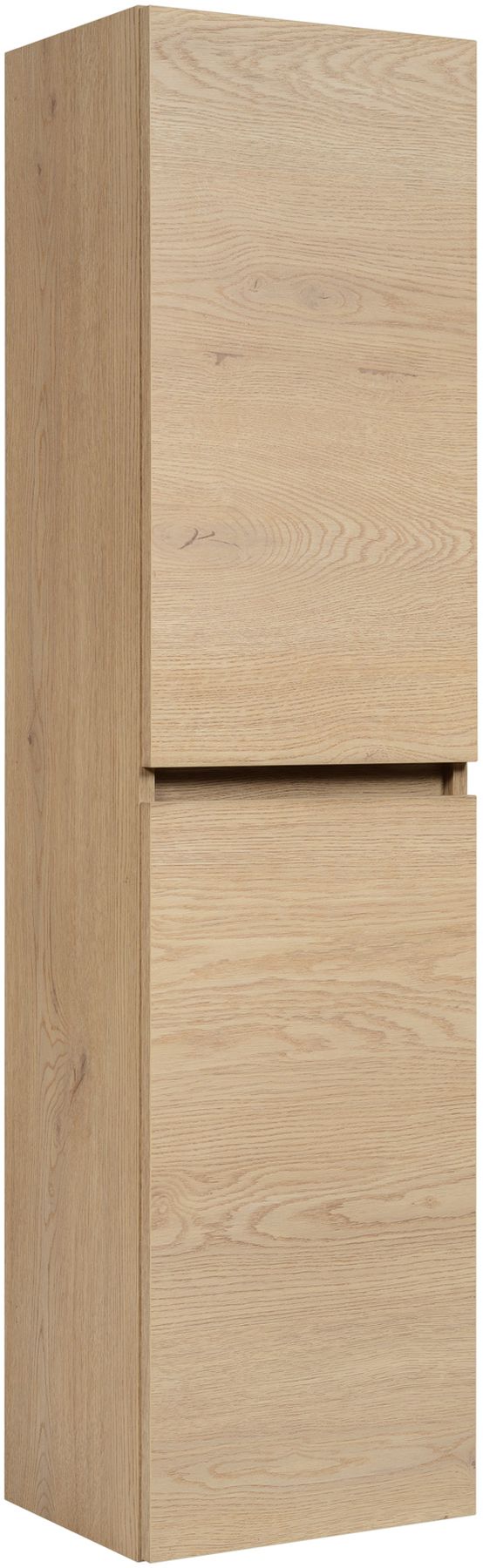 Rodan Simple szafka 35x27x137 cm boczna wisząca dąb