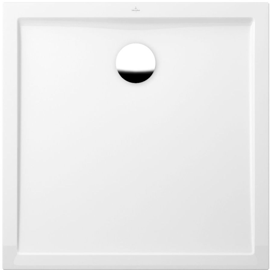 Darmowa Dostawa - Brodzik kwadratowy 90x90 cm biały Villeroy & Boch Futurion Flat UDQ0900FFL1V01