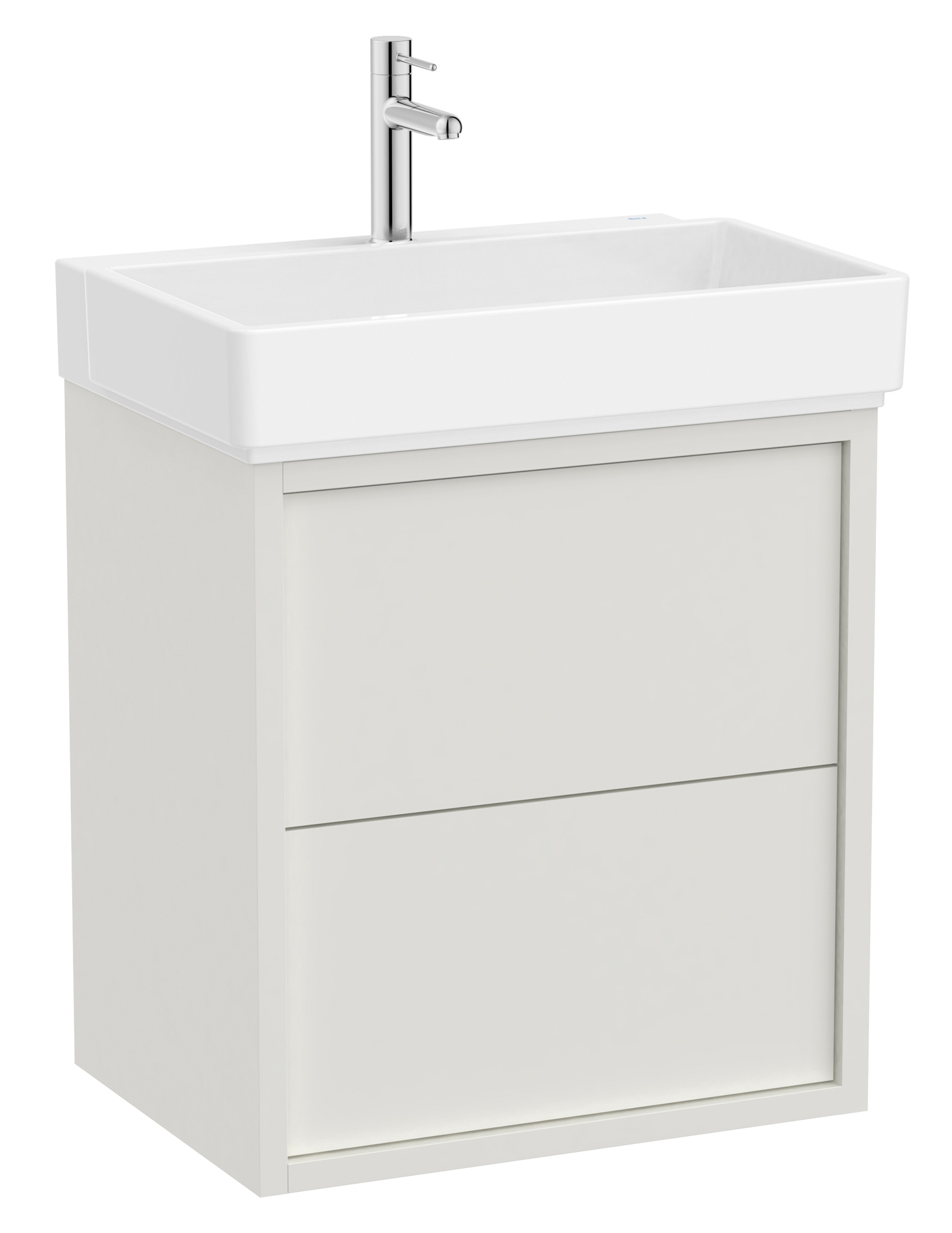 Darmowa Dostawa - Umywalka z szafką 60 cm białą Roca Tura A852026558