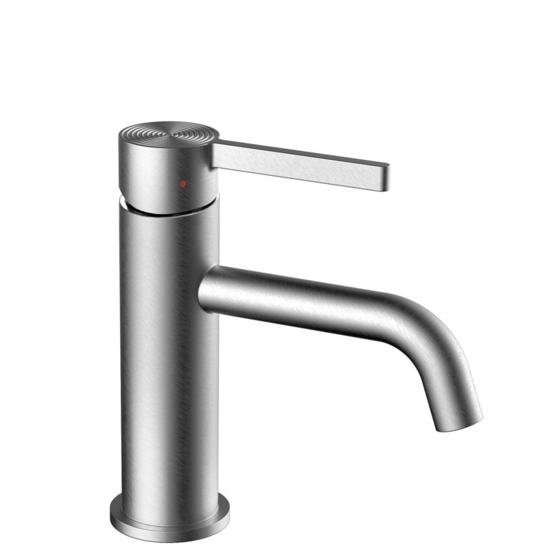 Bateria Umywalkowa Rea Foster Stal Szczotkowana Niska 1Szt