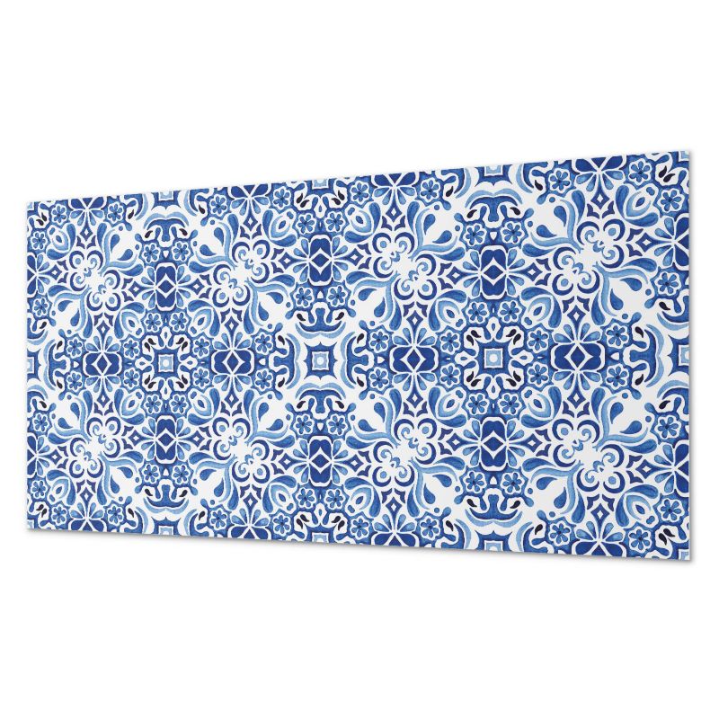 Winylowy Panel Z Grafiką ArtPrintCave 100x50 cm Klasyczny wzór florystyczny 1 szt.