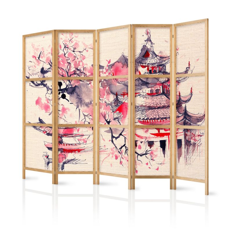 Parawan japoński Artgeist Orient 225x172 cm Orient 1 szt