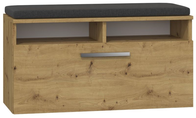 Szafka Na Buty Topeshop Riva Dąb Artisan 35x85x45 cm 1 szt.