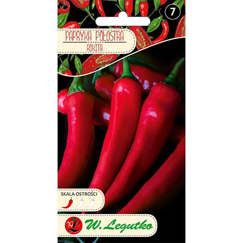 1 szt, Paprika csípős Rokita - Magok: Mod de ambalare: 0.15 g