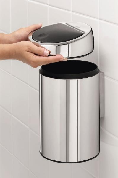 Brabantia Touch Bin kosz na śmieci 3 l stal mat FPP 378645
